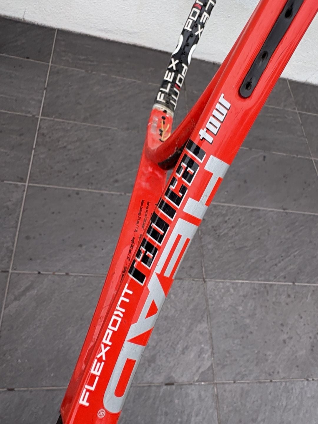 Head Flexpoint Radical Tour Tennis Racquet Size L4 Orange Black 2