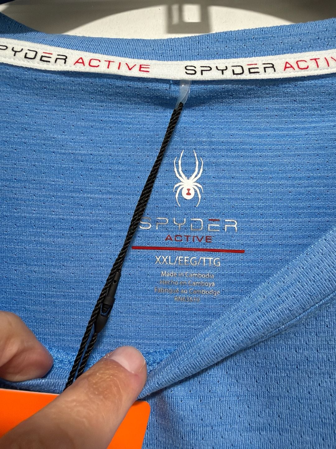 Spyder Active T-Shirt & Fabletics biker shorts size xxl 15