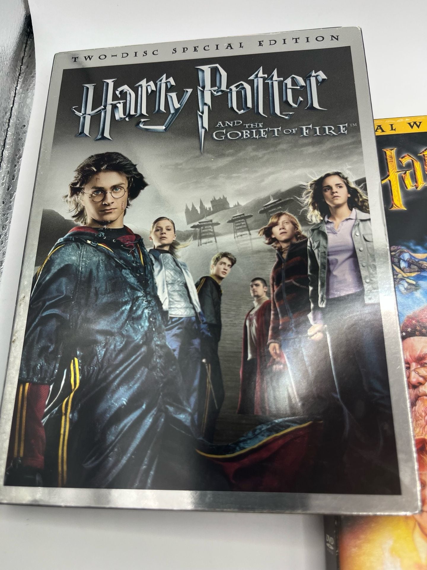 Harry Potter DVD Movie Lot Sorcerers Stone Chamber Secrets Goblet of Fire 6