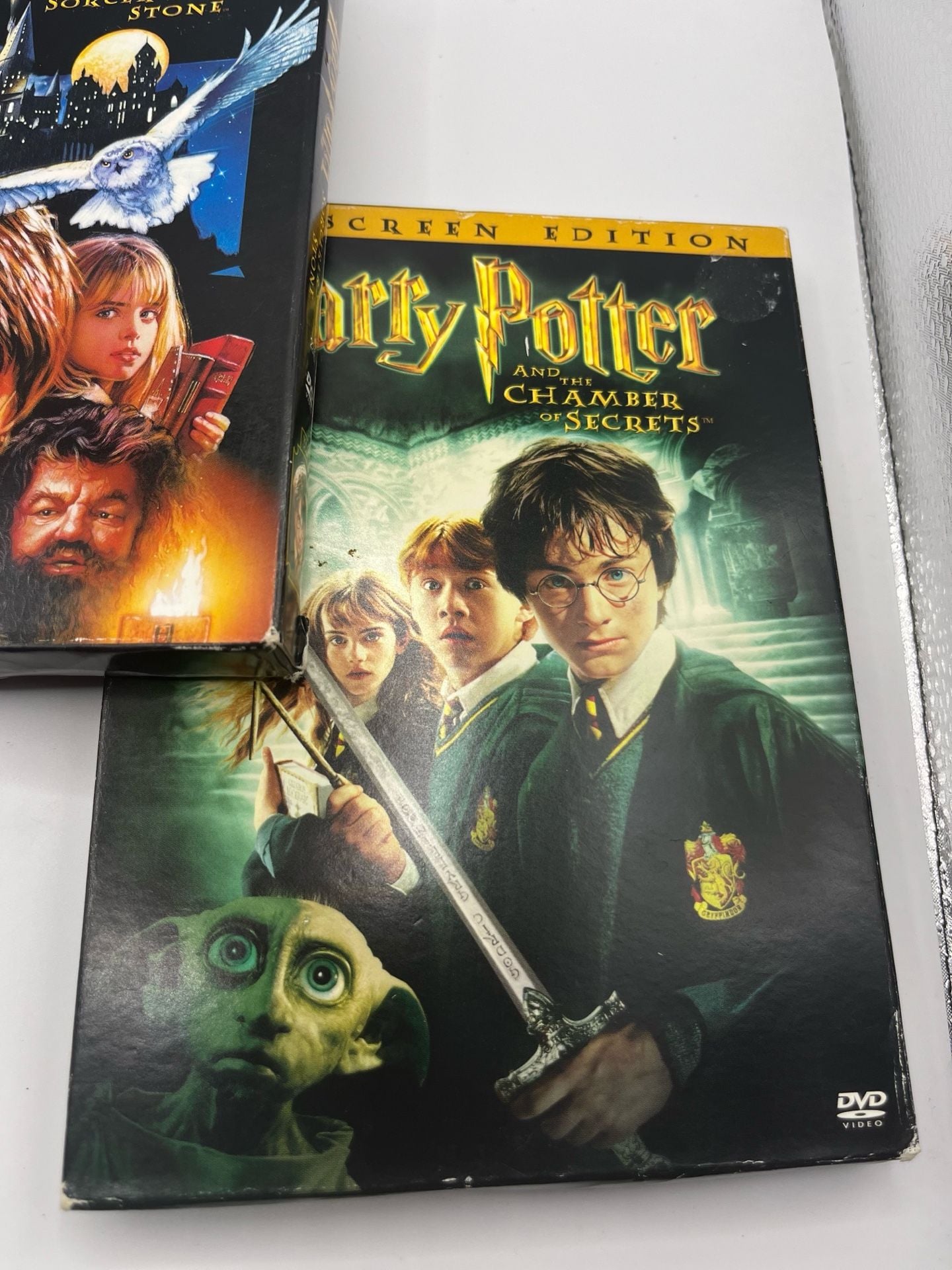 Harry Potter DVD Movie Lot Sorcerers Stone Chamber Secrets Goblet of Fire 7