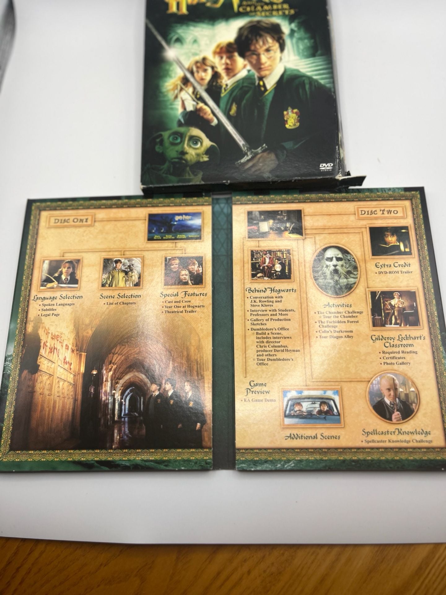 Harry Potter DVD Movie Lot Sorcerers Stone Chamber Secrets Goblet of Fire 10