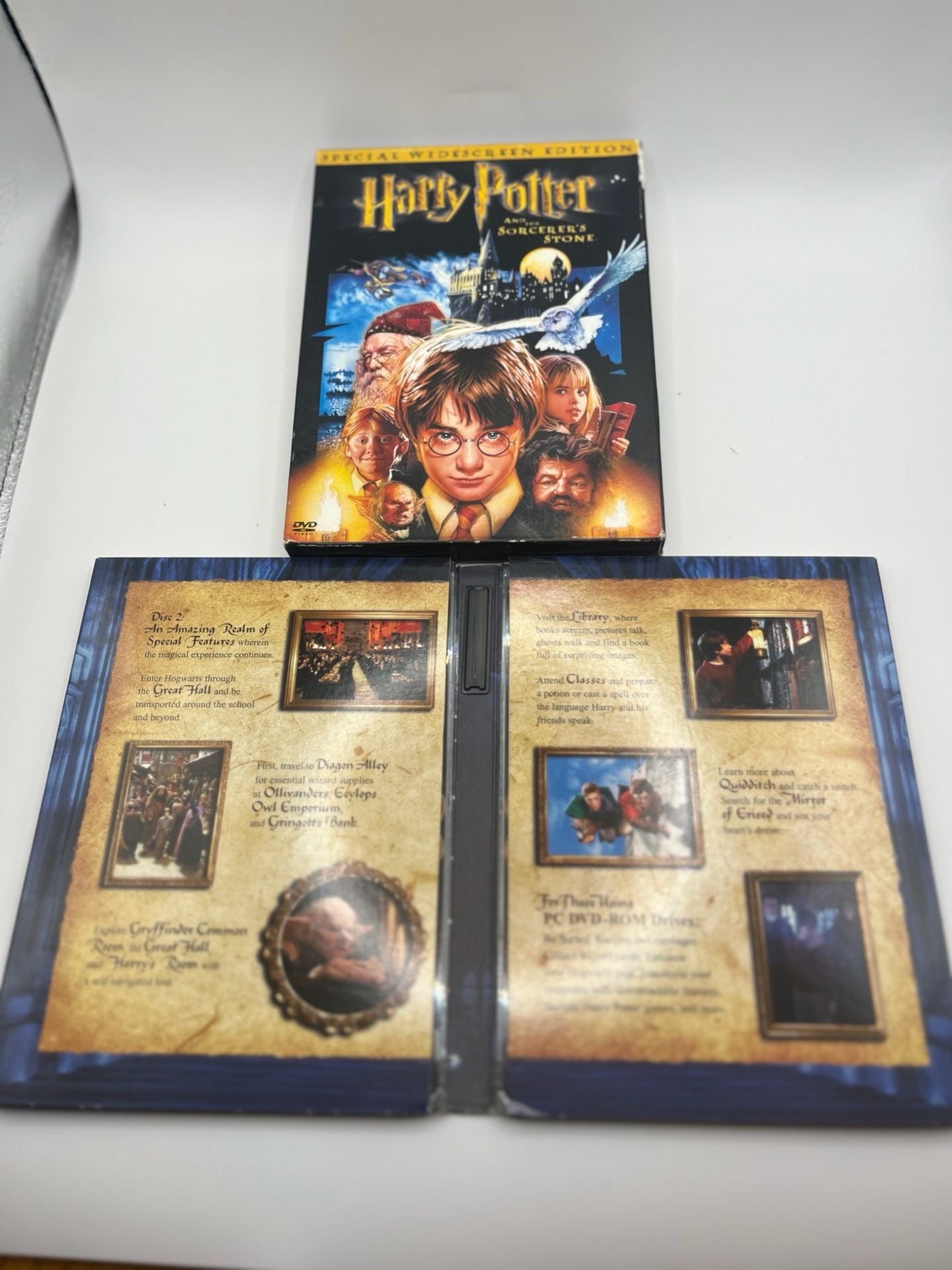 Harry Potter DVD Movie Lot Sorcerers Stone Chamber Secrets Goblet of Fire 11