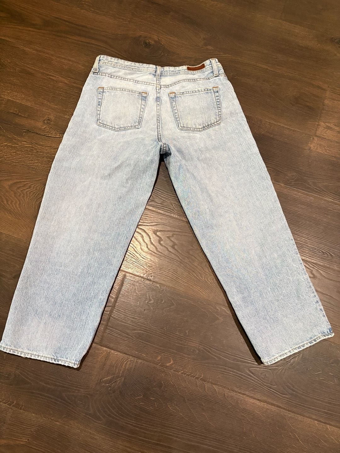 Polo Jeans Co. Saturday Cropped Jean Size 30/10 Light Wash Denim 3