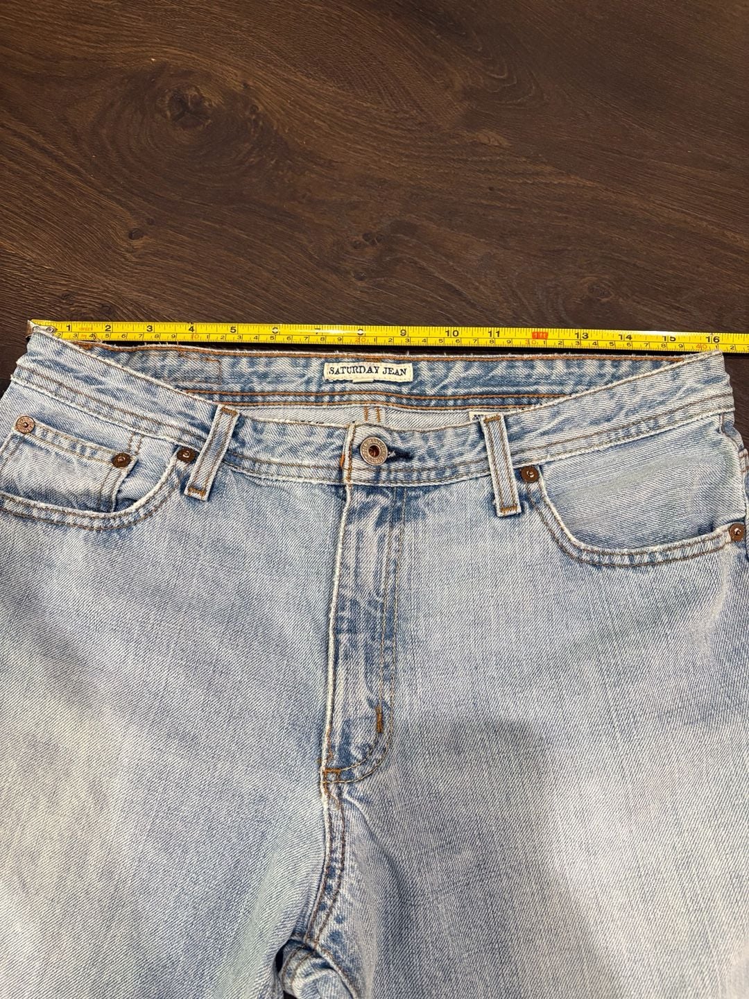Polo Jeans Co. Saturday Cropped Jean Size 30/10 Light Wash Denim 7