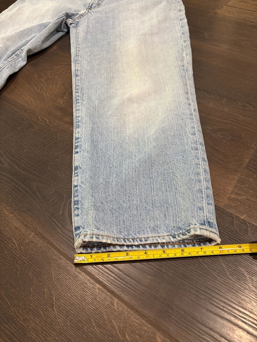 Polo Jeans Co. Saturday Cropped Jean Size 30/10 Light Wash Denim 11