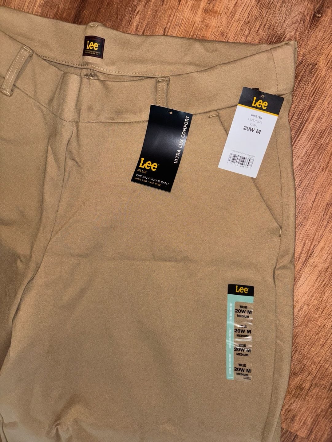 Lee Ultra Lux Comfort The Any Wear Pant Size 20W M Khaki 4
