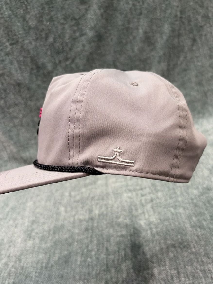 Coal Custom x evo Snapback Hat Gray Mountain Logo NWOT 3