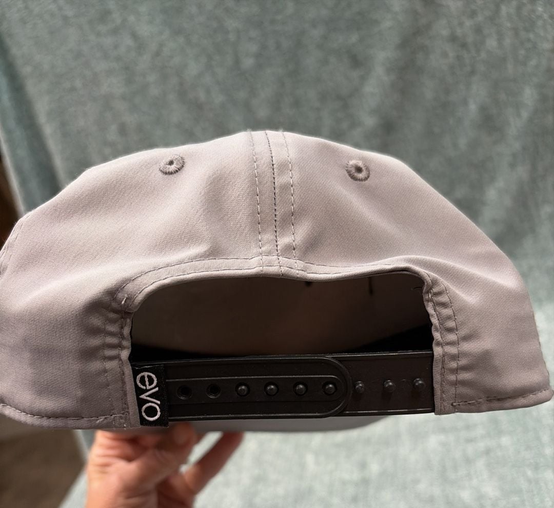 Coal Custom x evo Snapback Hat Gray Mountain Logo NWOT 4