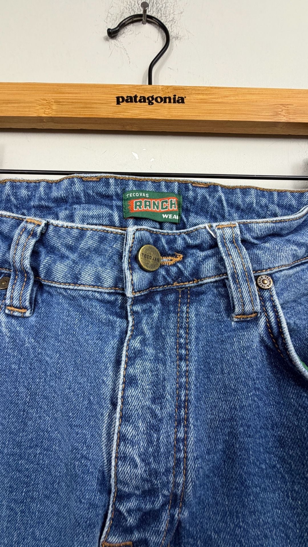 Tecovas Ranch Wear Jeans Size 32x32 Blue Denim 3