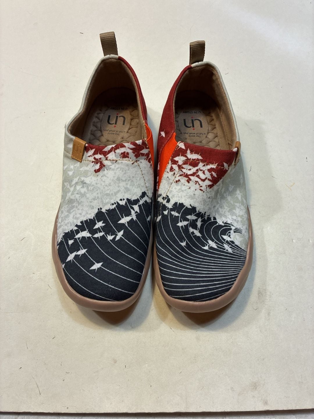 Uin Toledo Art Painted Slip On Travel Shoes 2