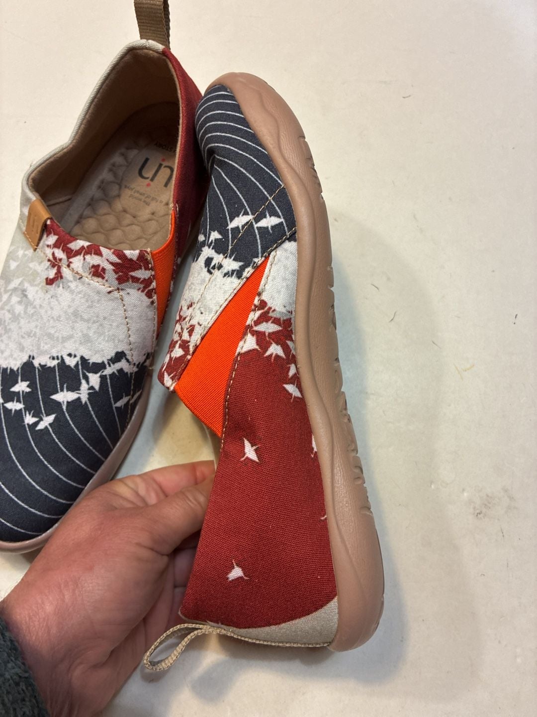 Uin Toledo Art Painted Slip On Travel Shoes 4