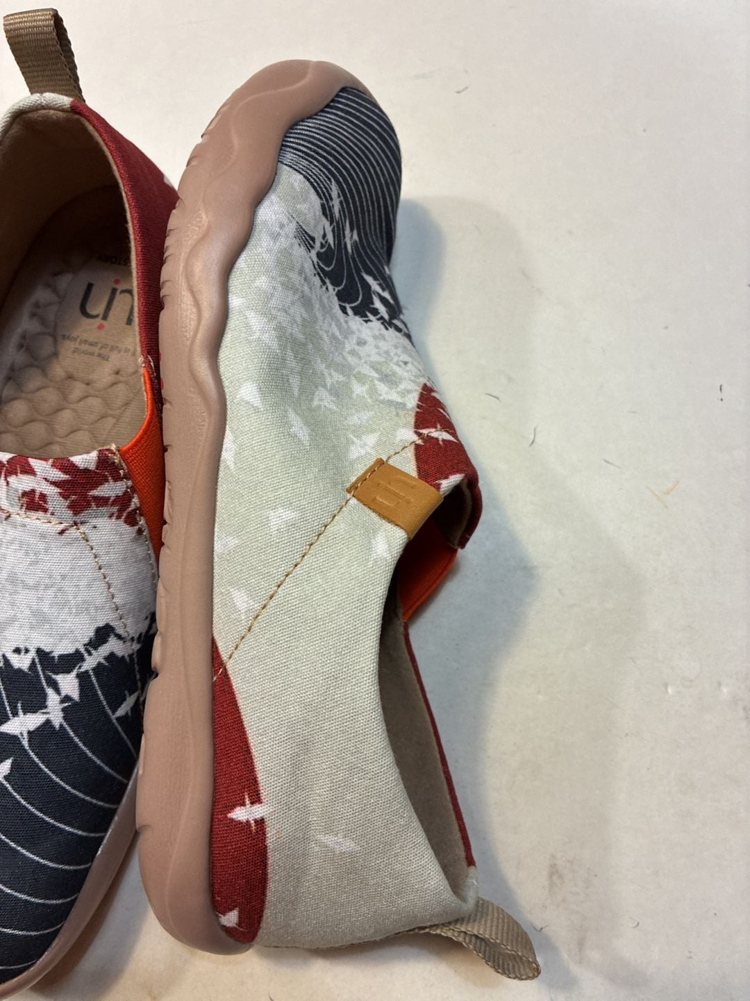 Uin Toledo Art Painted Slip On Travel Shoes 5