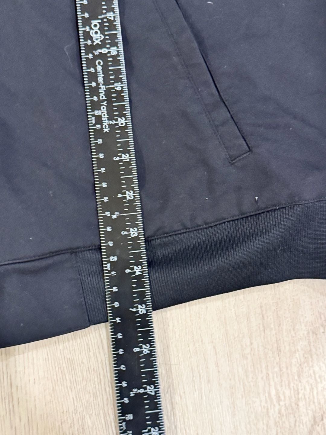Fabletics Jacket Size XL Black Full Zip Up Bomber 6