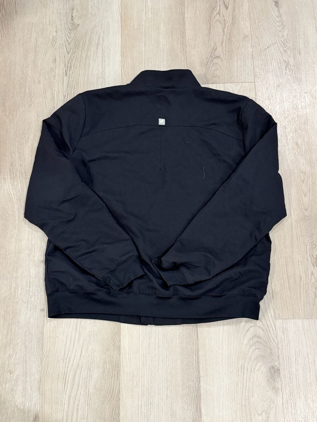 Fabletics Jacket Size XL Black Full Zip Up Bomber 7