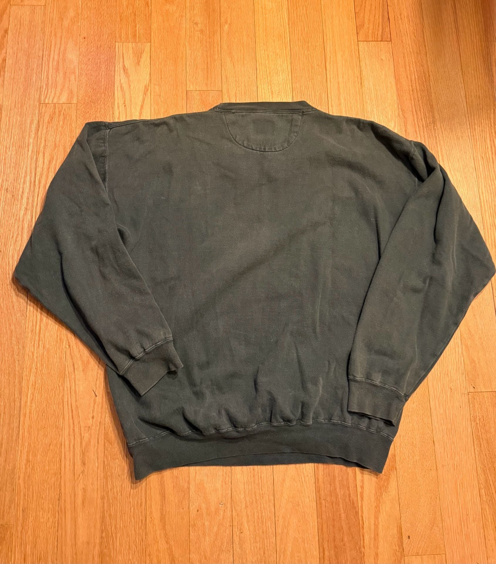 Vintage Chaps Ralph Lauren Sweatshirt Size L Green Crewneck 8