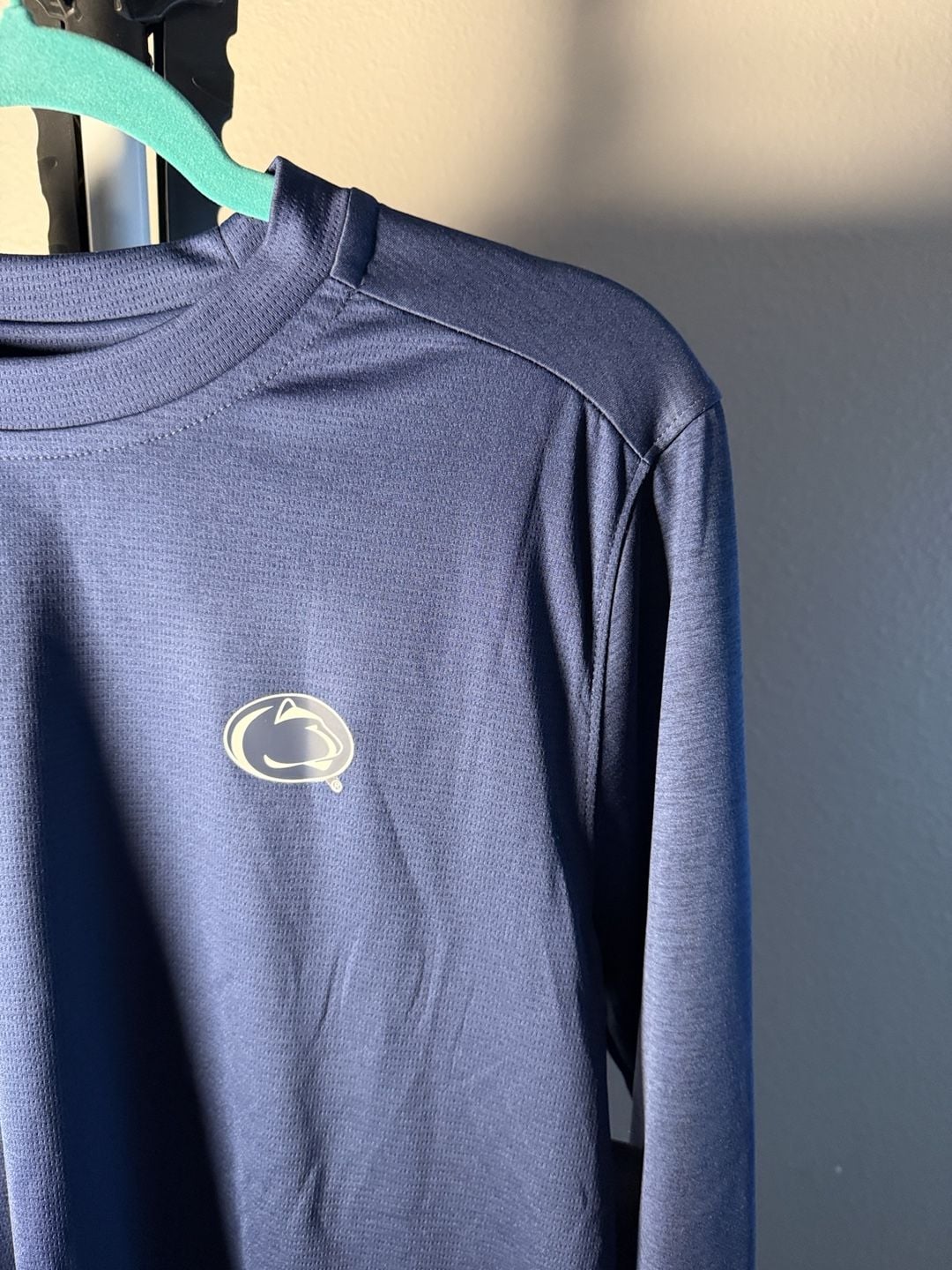 Nike Penn State Nittany Lions Long Sleeve T-Shirt Size M Blue Dri-FIT 3