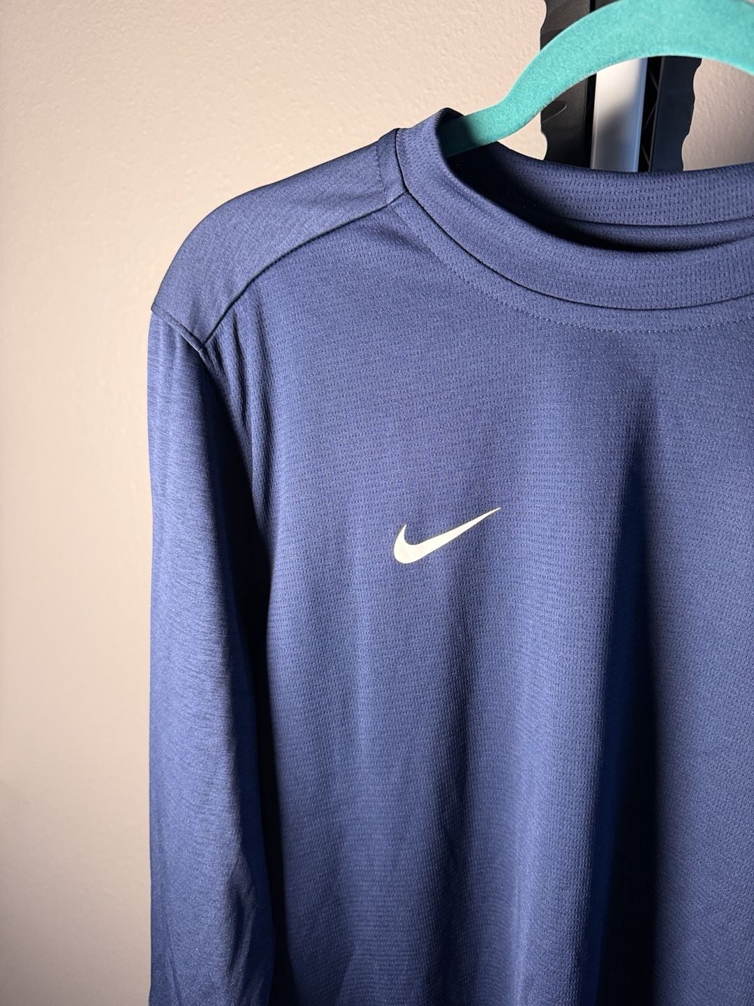 Nike Penn State Nittany Lions Long Sleeve T-Shirt Size M Blue Dri-FIT 4