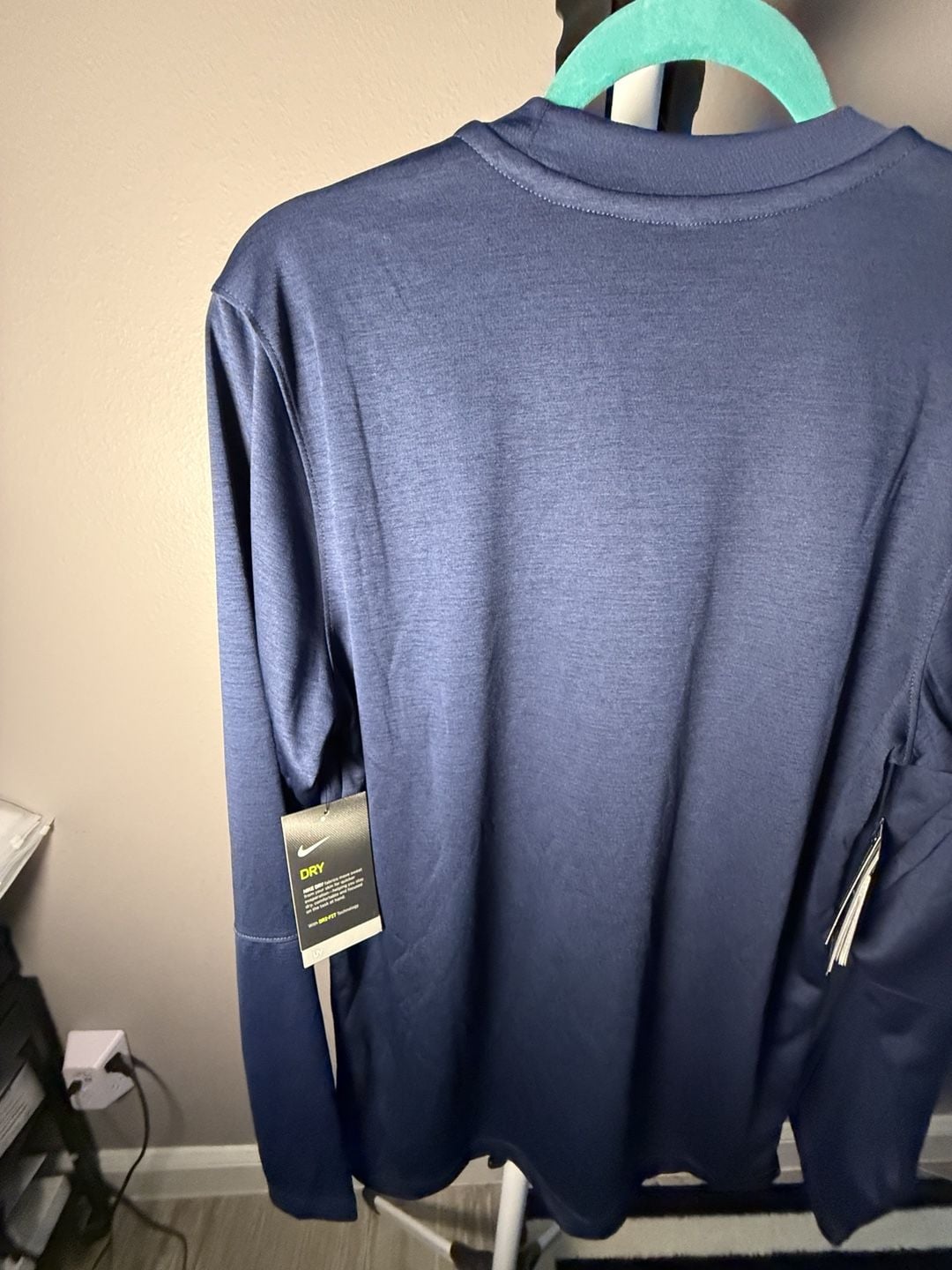 Nike Penn State Nittany Lions Long Sleeve T-Shirt Size M Blue Dri-FIT 8