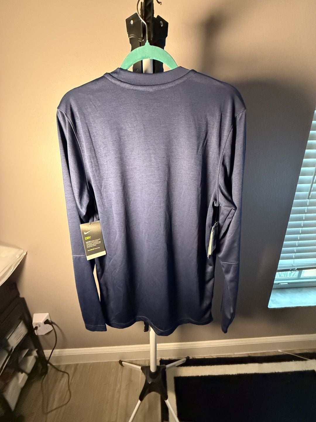 Nike Penn State Nittany Lions Long Sleeve T-Shirt Size M Blue Dri-FIT 9