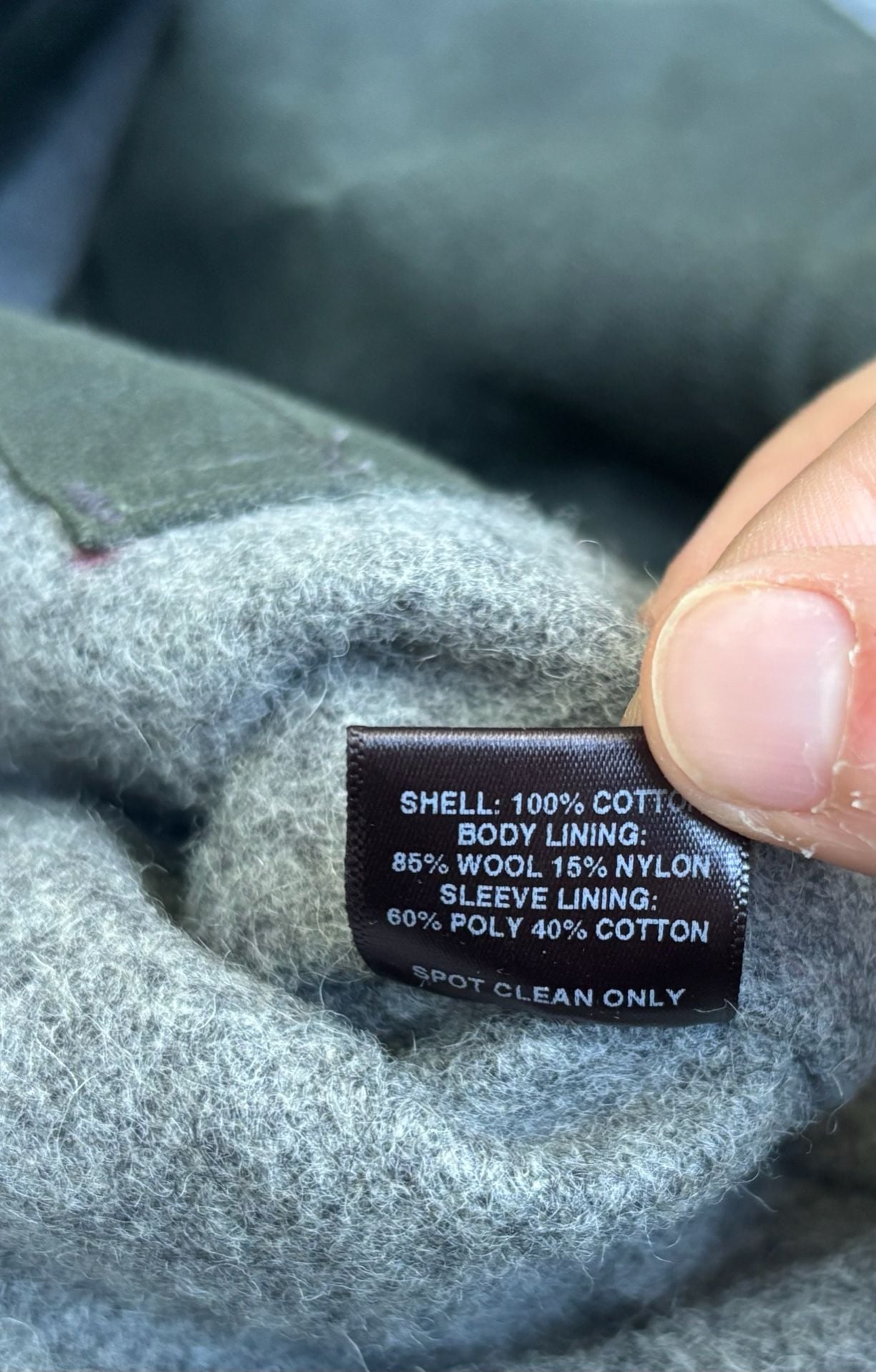 Flint And Tinder Waxed Ridge Parka Size L 6