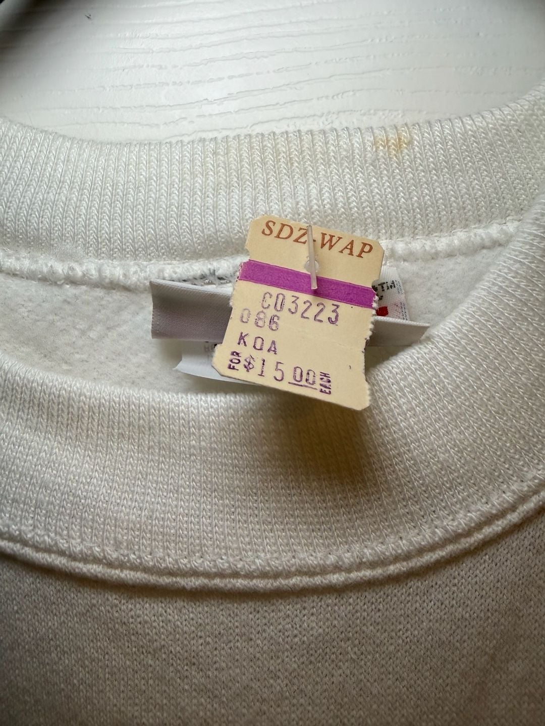Vintage Deadstock San Diego Zoo 70th Birthday Sweatshirt Size L 5