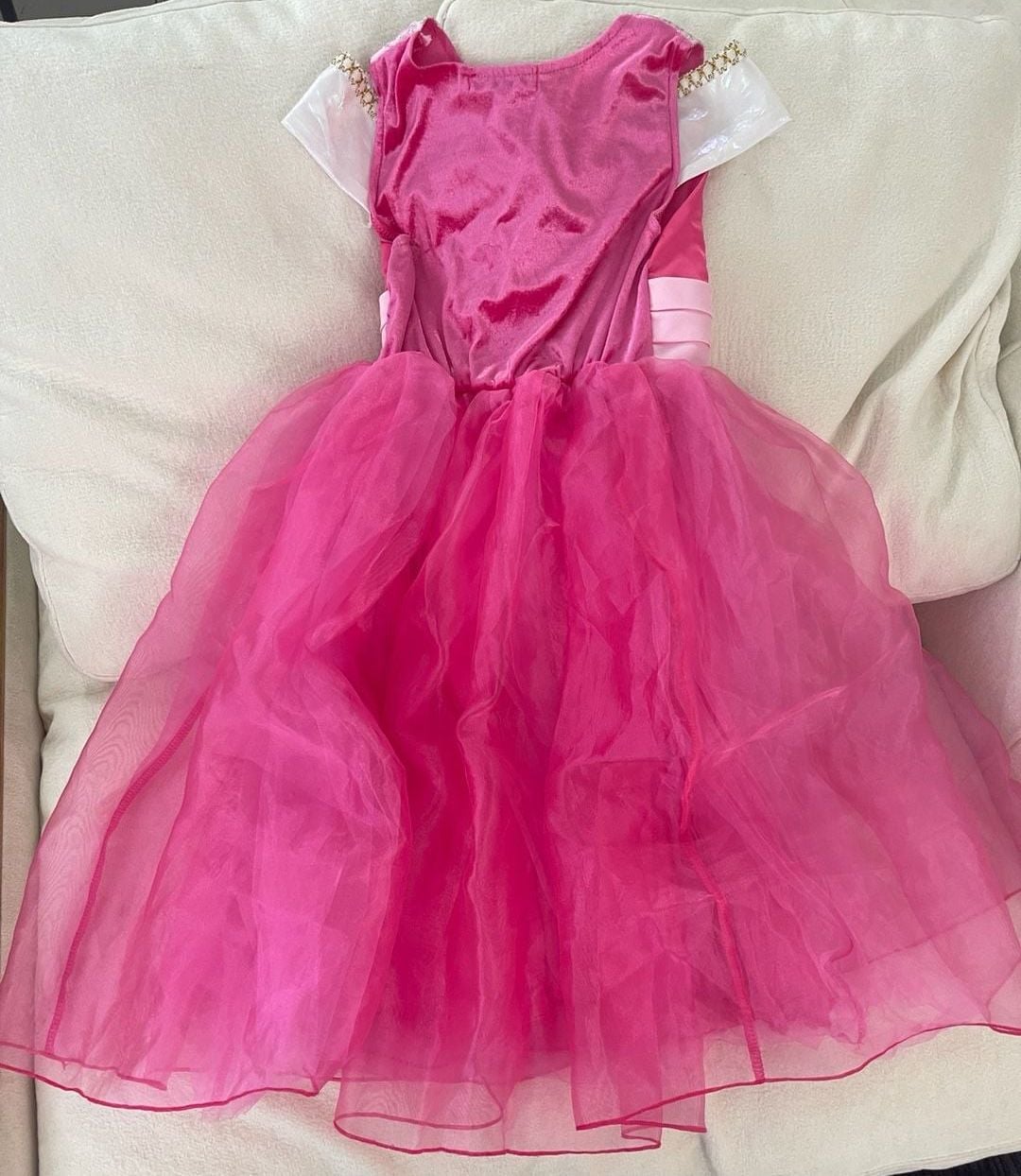Bibeibeiniu Princess Aurora Costume Size 130 Pink Party Dress 3