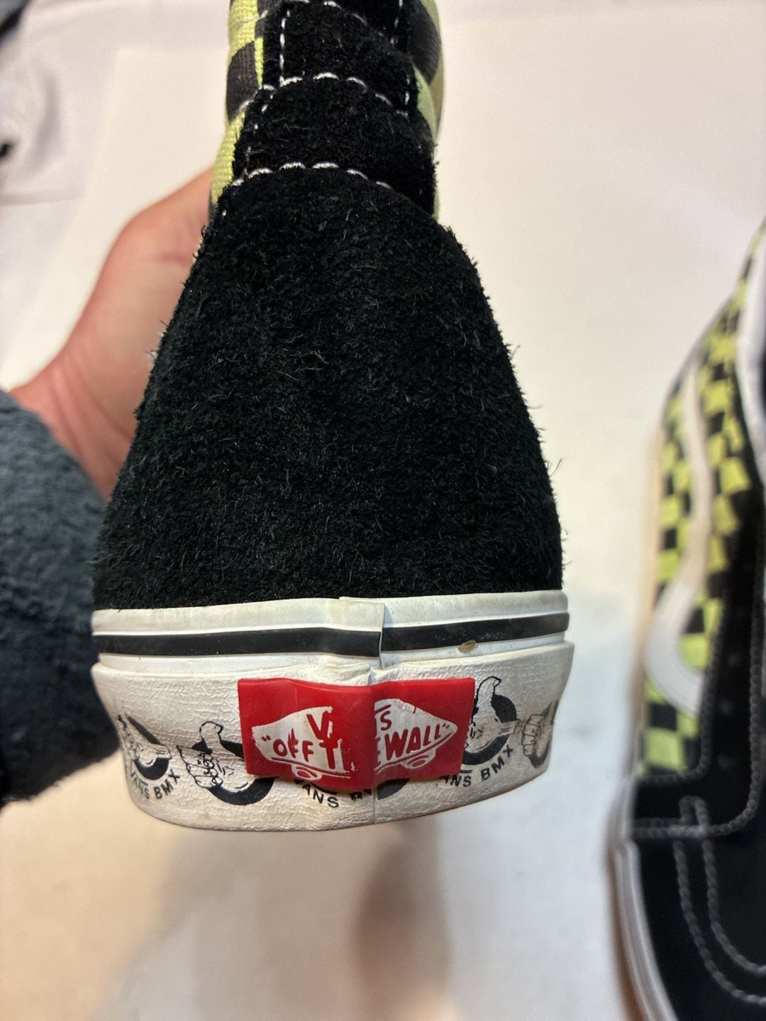 Vans Sk8-Hi Reissue BMX Black Sharp Green 5