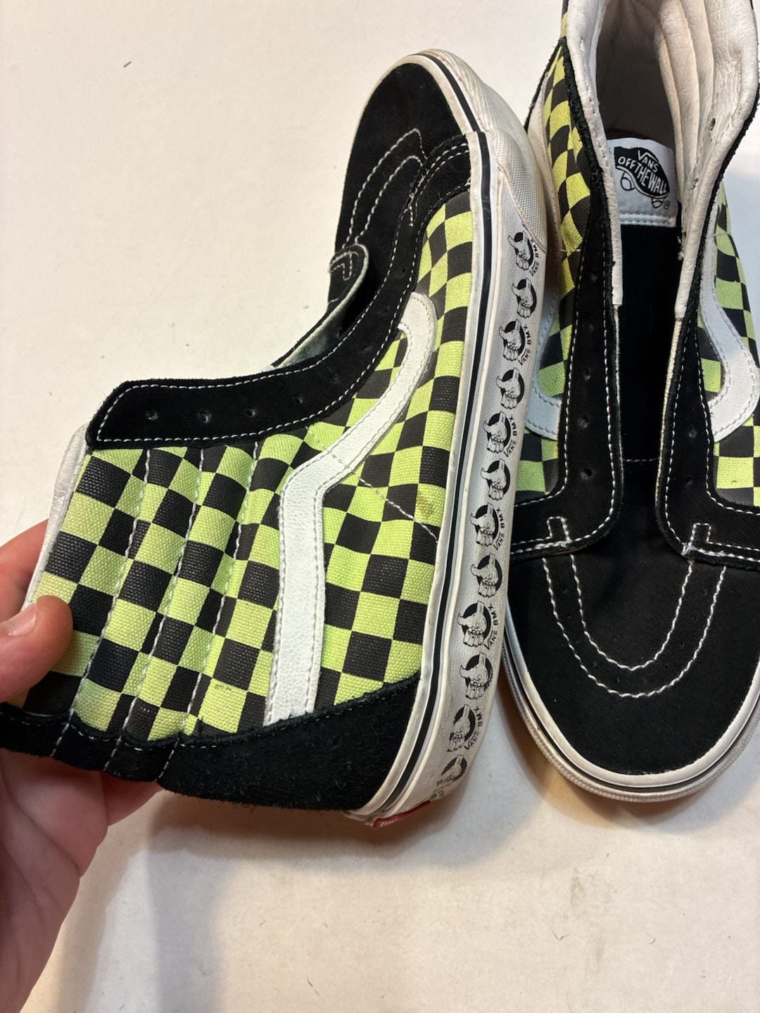 Vans Sk8-Hi Reissue BMX Black Sharp Green 6