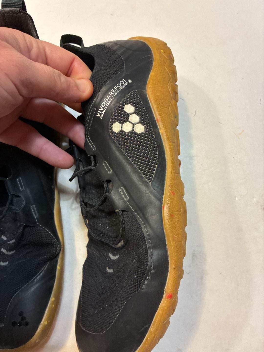 Vivobarefoot Primus Trail Knit FG Shoes Black Men 4
