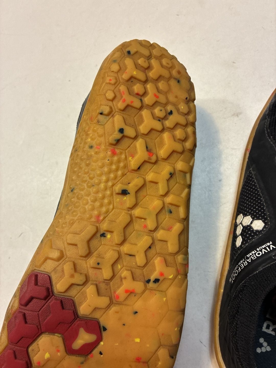 Vivobarefoot Primus Trail Knit FG Shoes Black Men 8