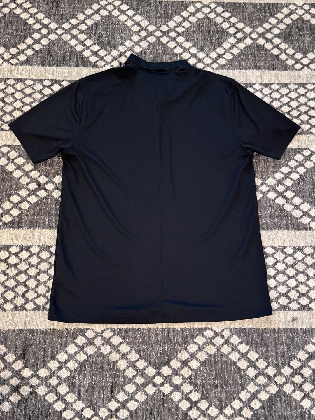 Nike Velocity Dri-Fit Golf Polo Size M Black White 3
