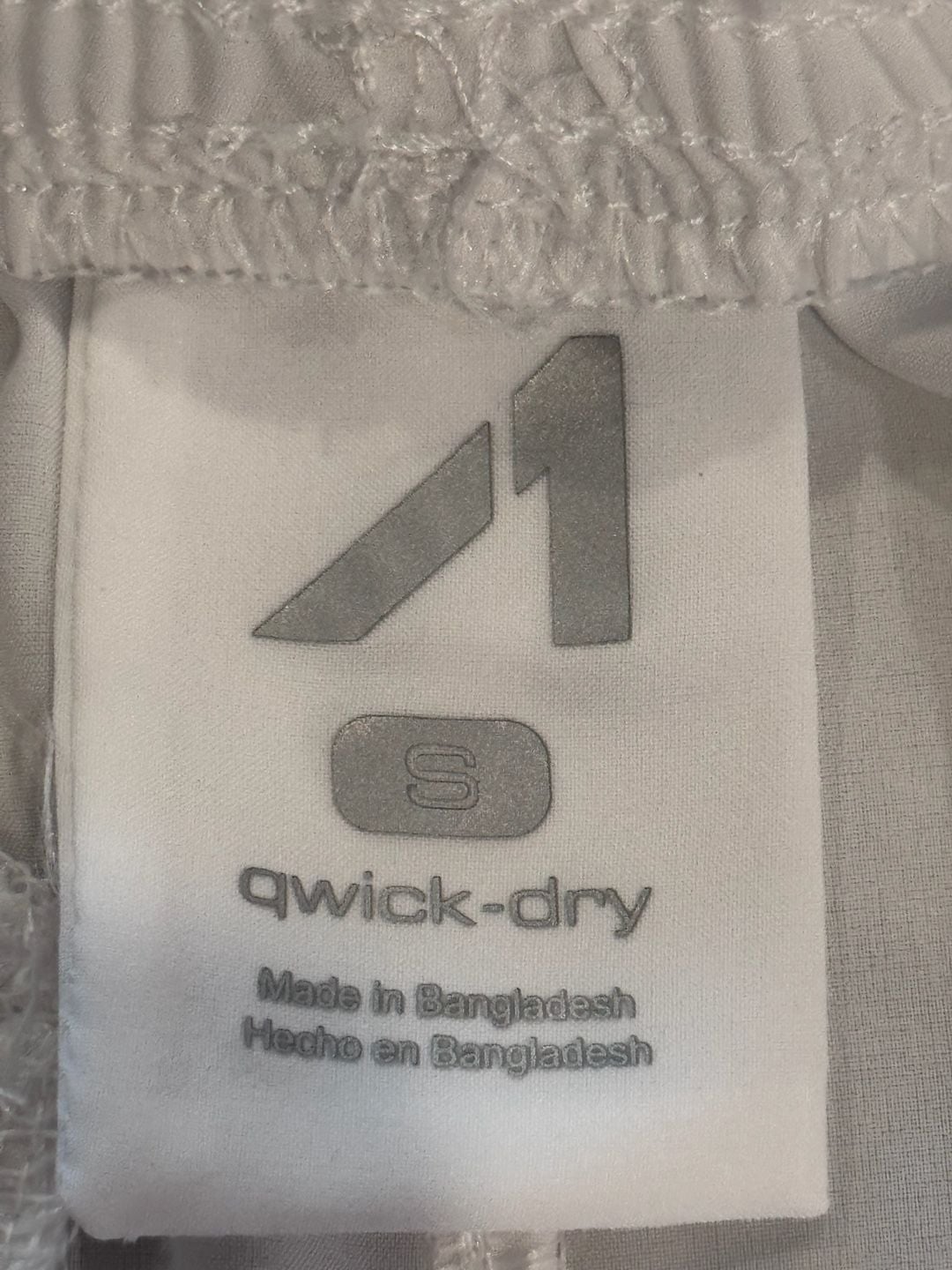 Alive Athletic Shorts Size S White Qwick-Dry Drawstring 6