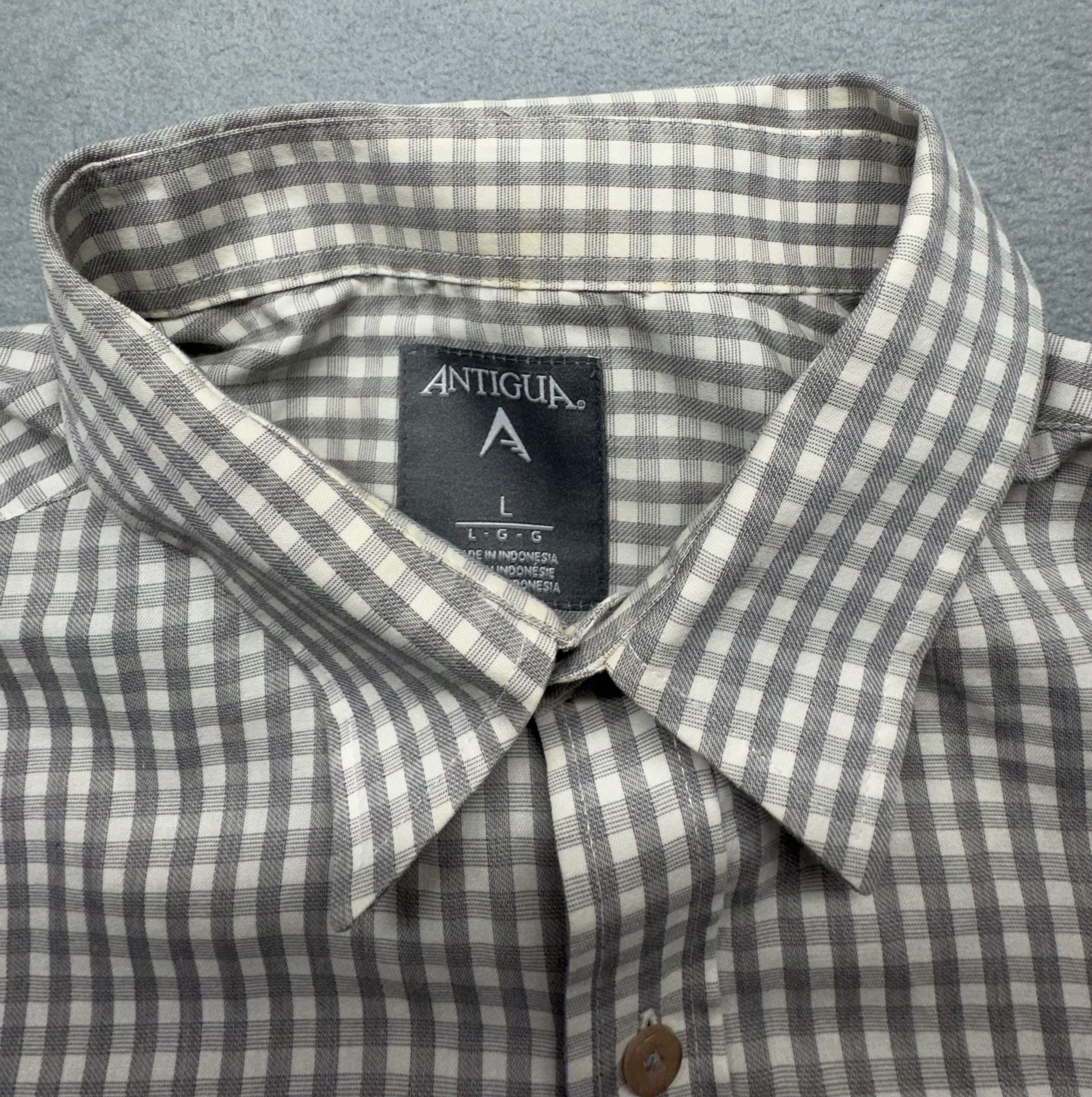 Antigua Green Bay Packers Button Down Shirt Size L 11