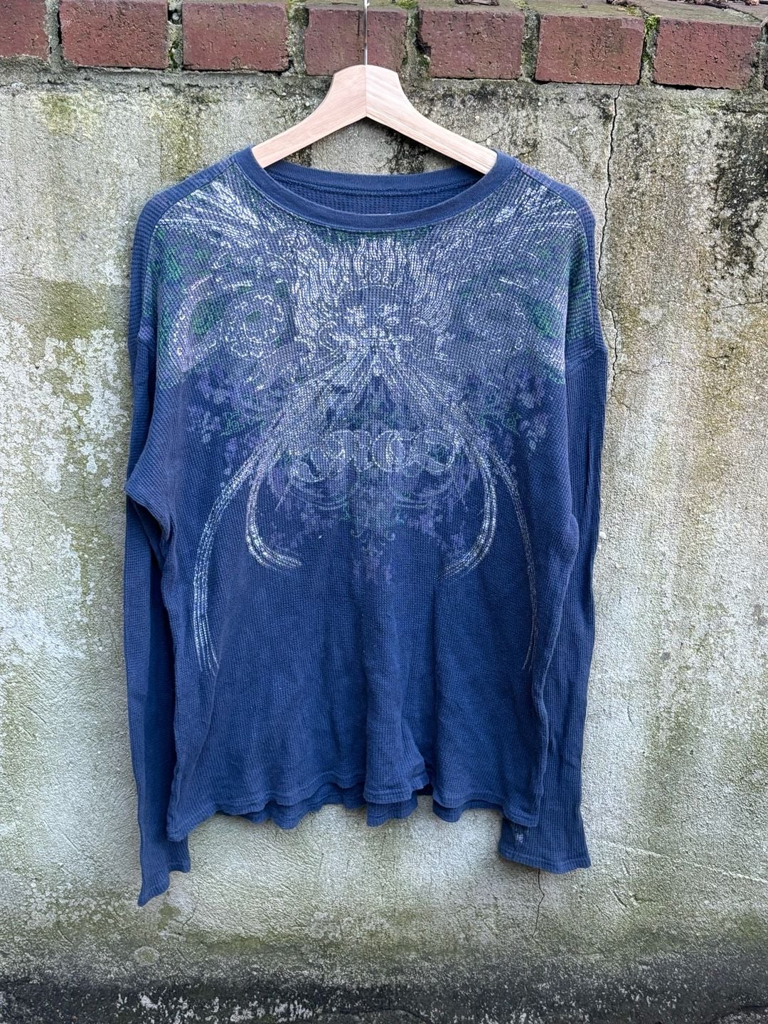 RARE JNCO Jeans Long Sleeve Graphic Thermal 2