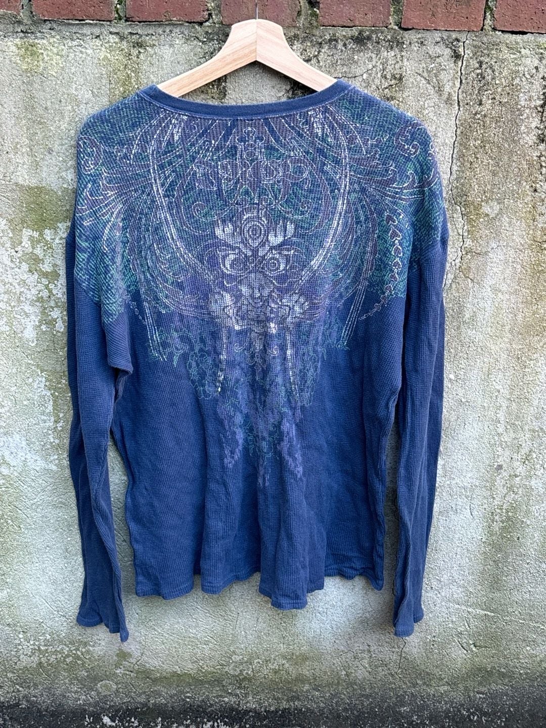 RARE JNCO Jeans Long Sleeve Graphic Thermal 5
