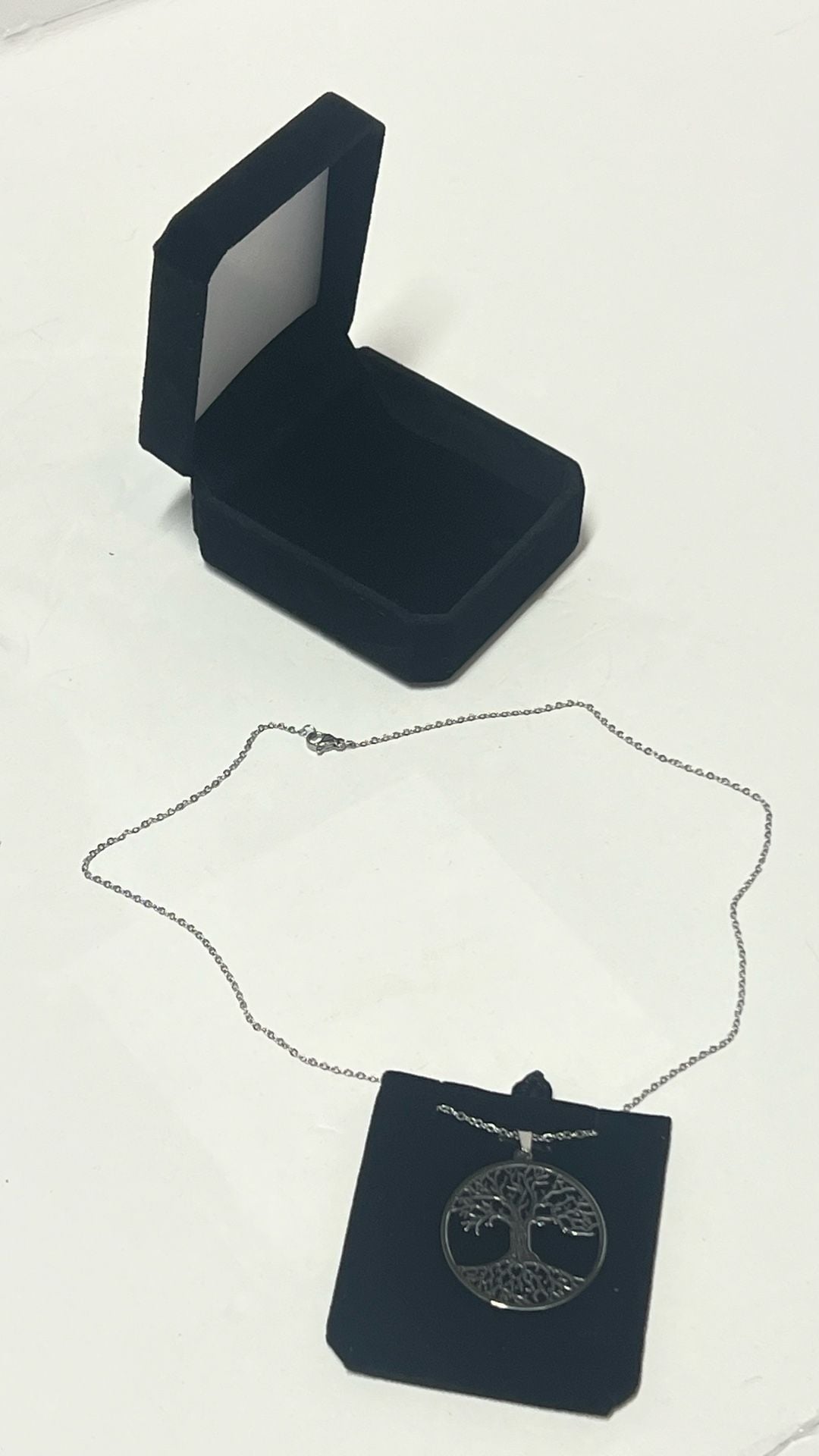 Stainless Steel Tree of Life Necklace with Gift Box 4
