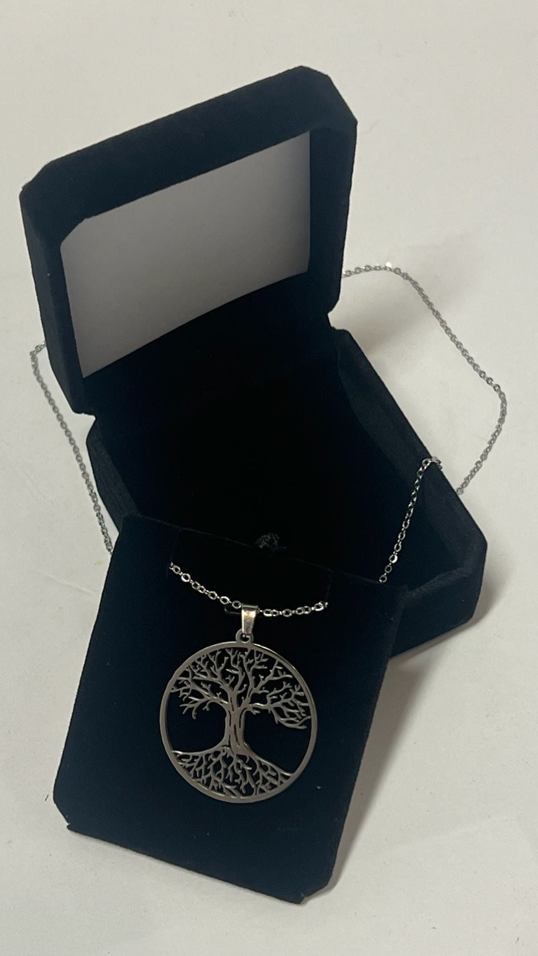 Stainless Steel Tree of Life Necklace with Gift Box 7