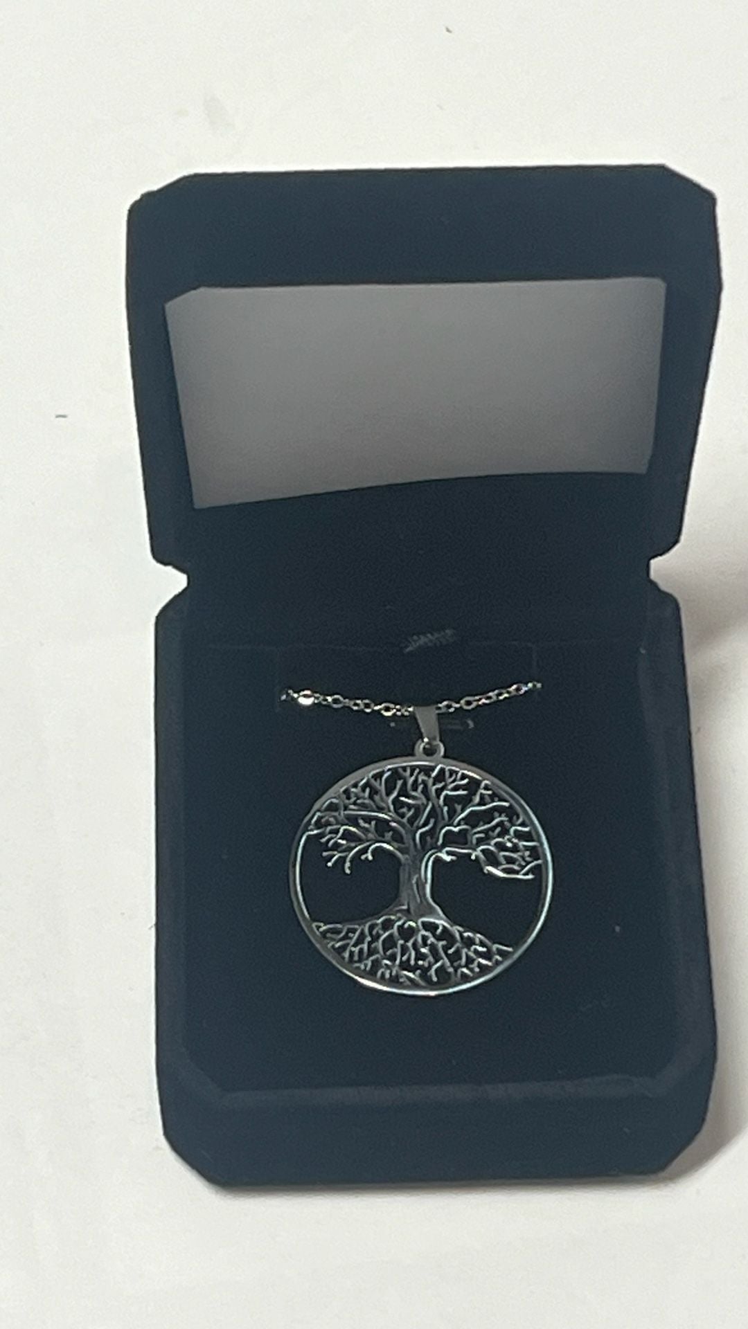 Stainless Steel Tree of Life Necklace with Gift Box 8