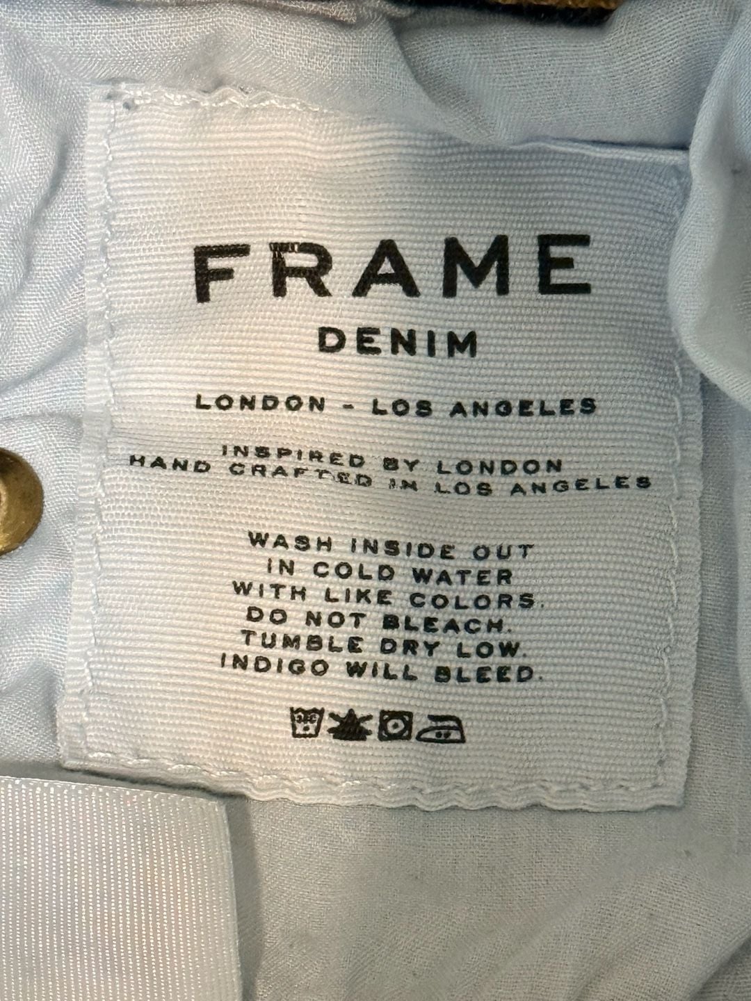 FRAME Le Skinny de Jeanne Size 29 Blue Denim Jeans 6