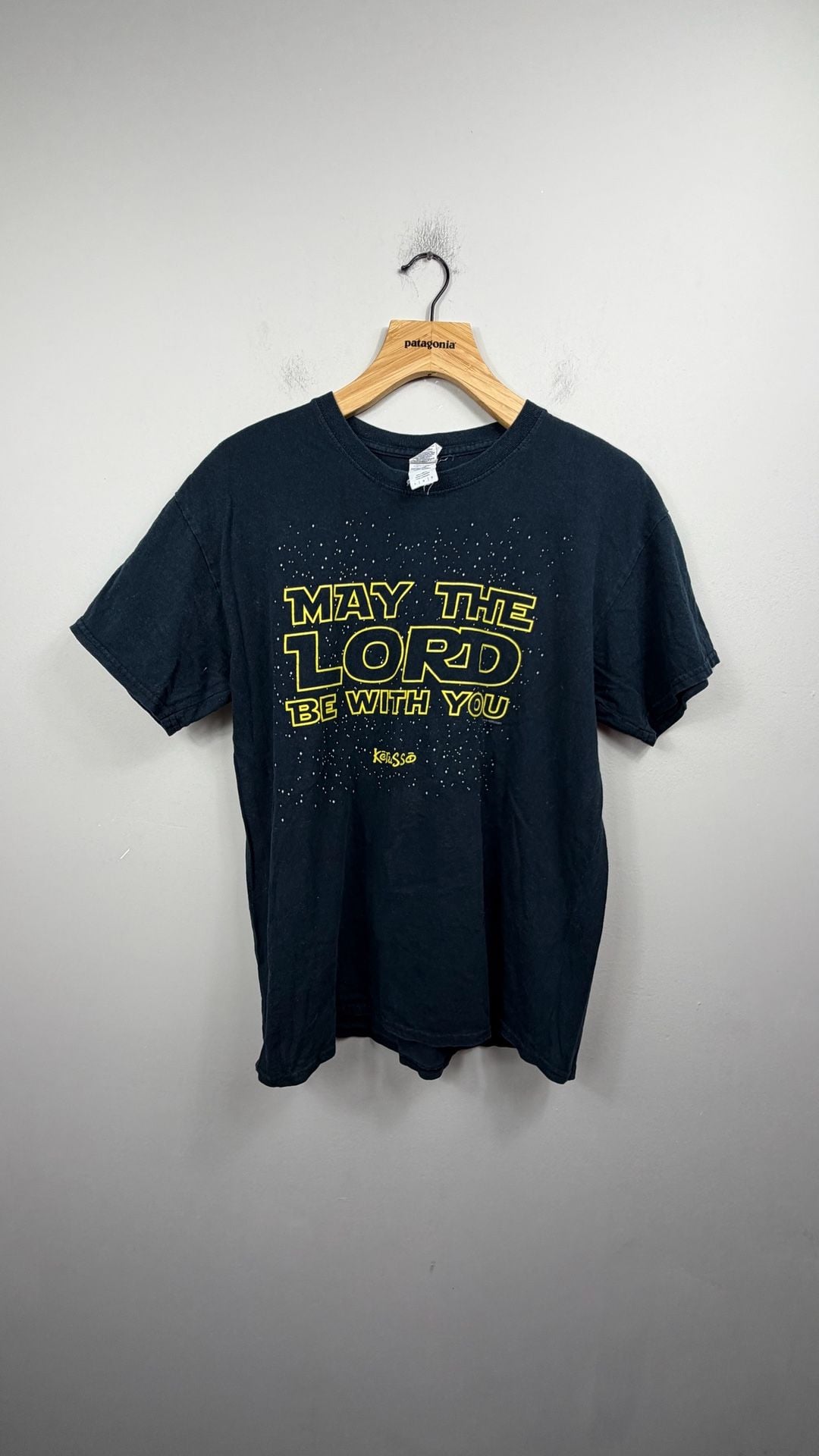 Kerusso May The Lord Be With You T-Shirt Size L Black 2
