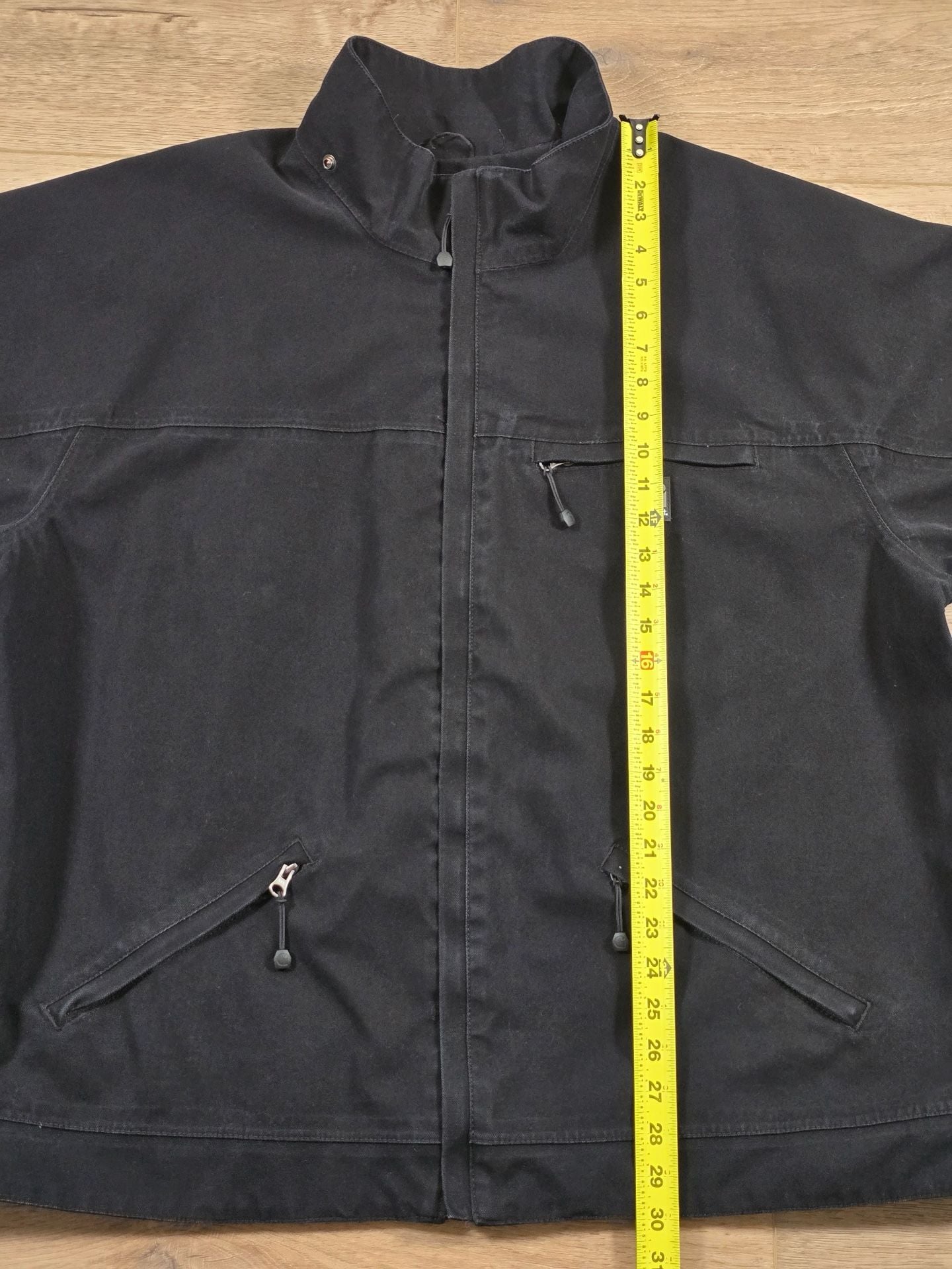 Carhartt Astoria J316 Jacket Black Canvas 2XL Tall Missing Hood 5