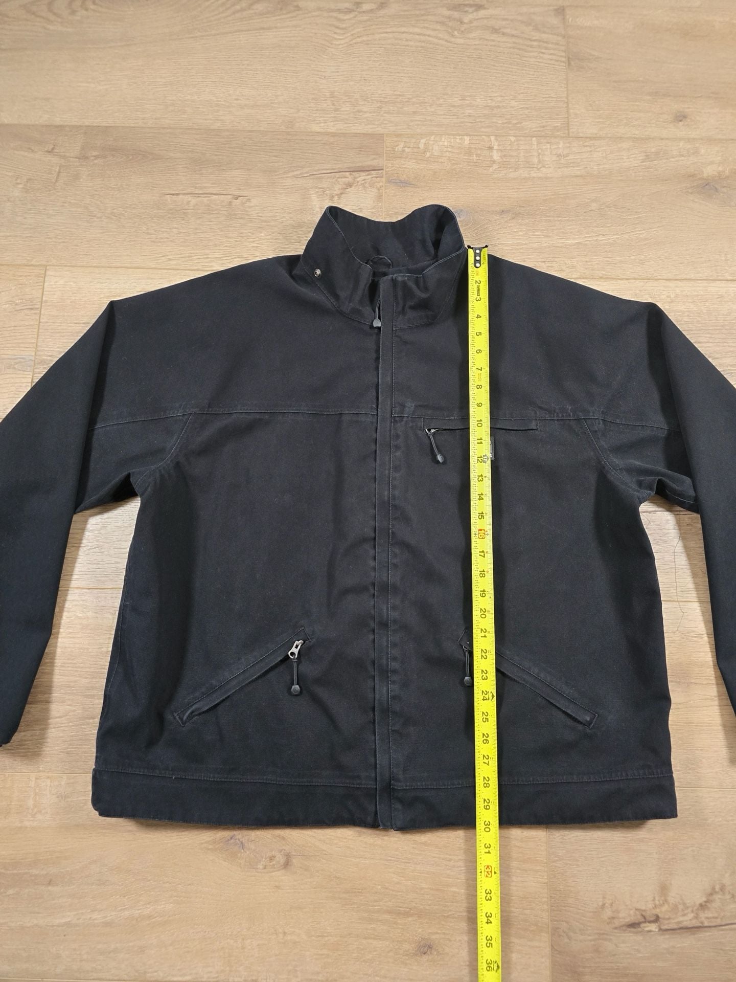 Carhartt Astoria J316 Jacket Black Canvas 2XL Tall Missing Hood 6