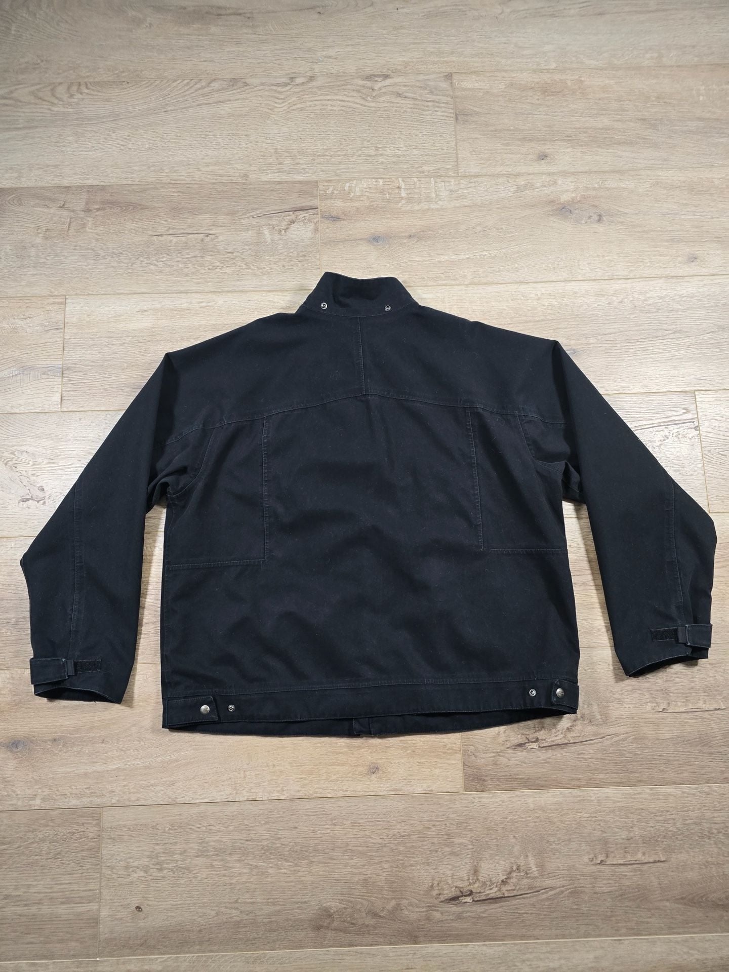 Carhartt Astoria J316 Jacket Black Canvas 2XL Tall Missing Hood 9