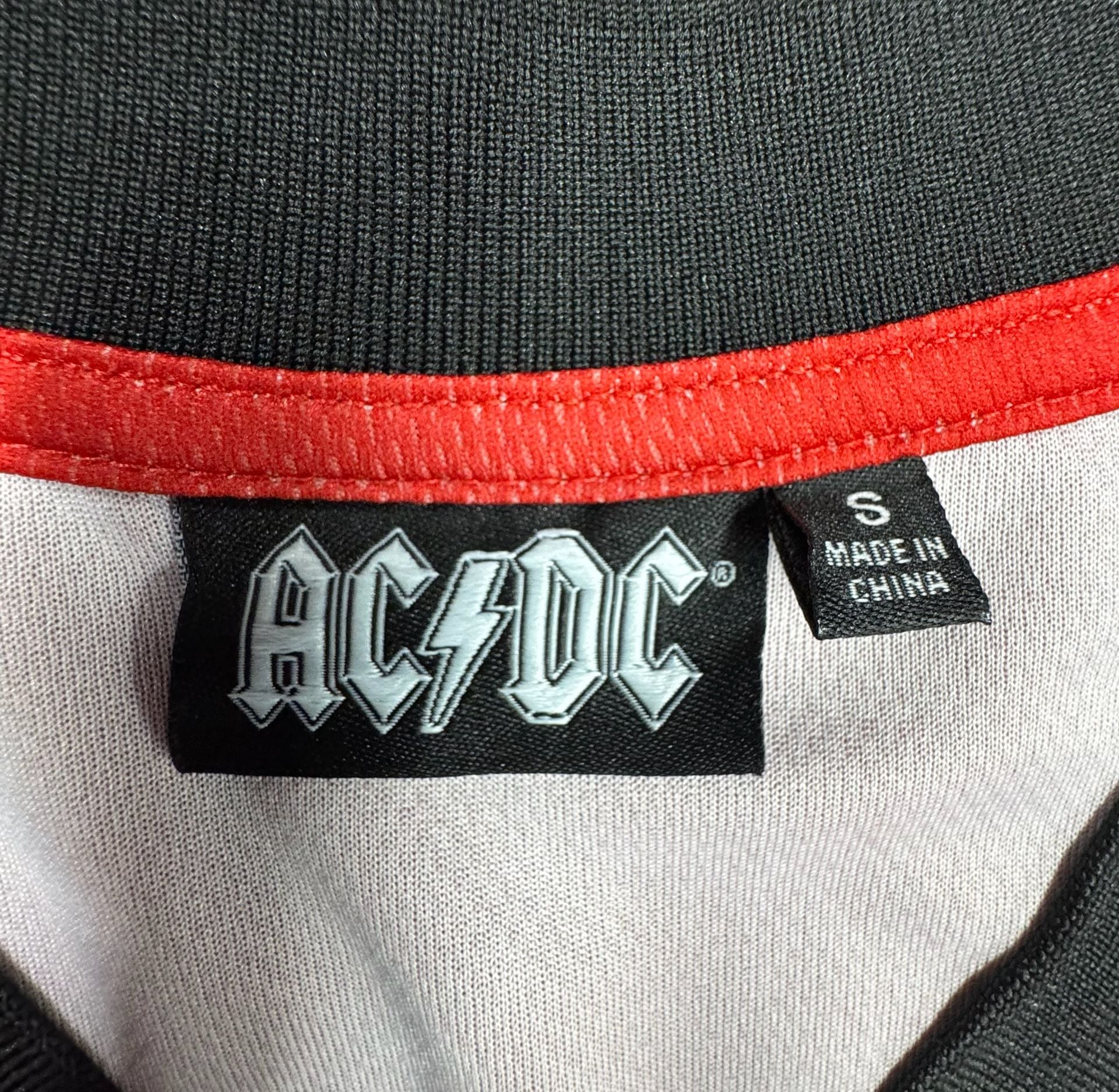 AC/DC Graphic Mesh Soccer Jersey New With Tags 3