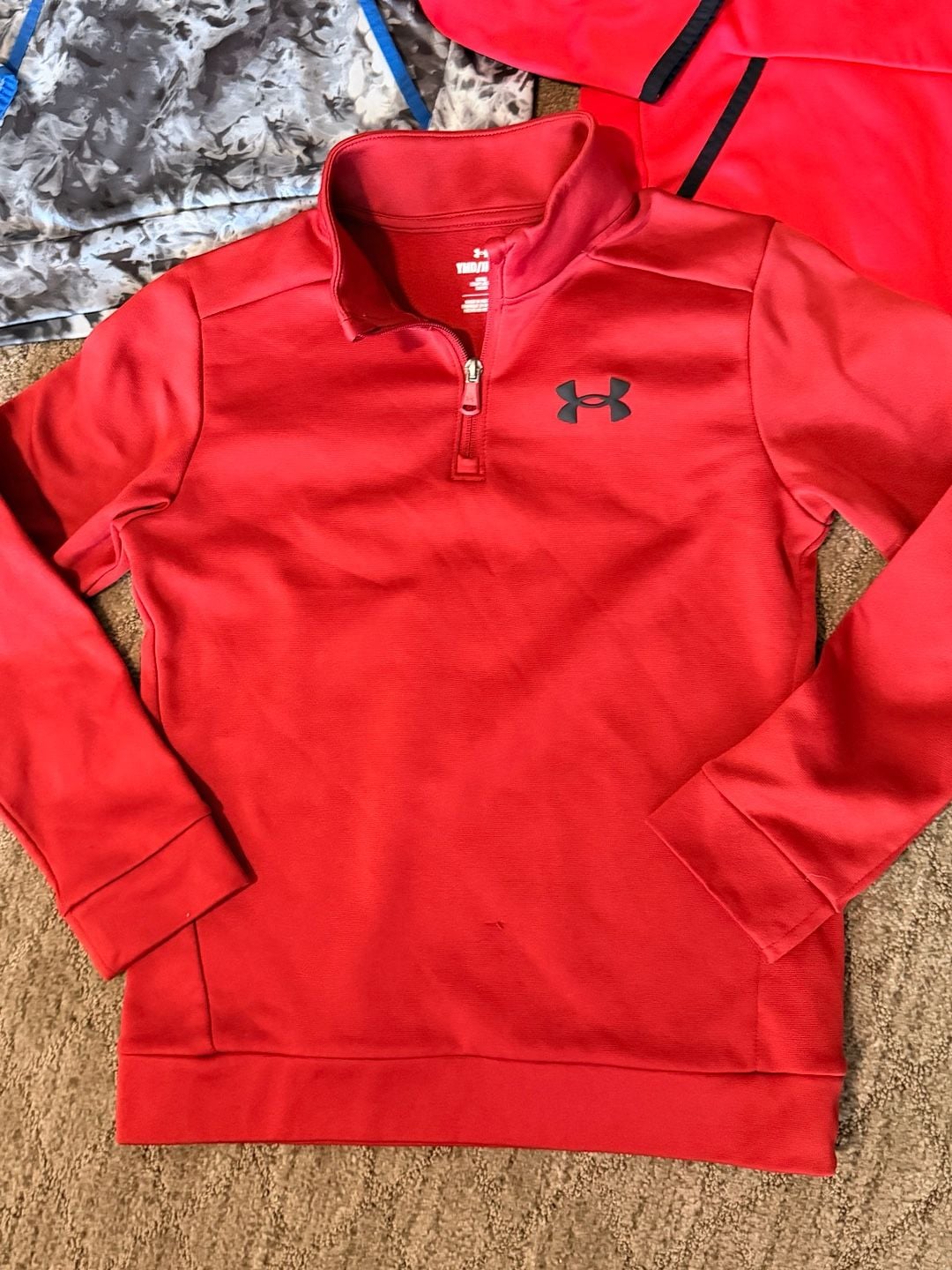 Under Armour Youth Hoodie & 1/4 Zip Bundle Size YMD 5