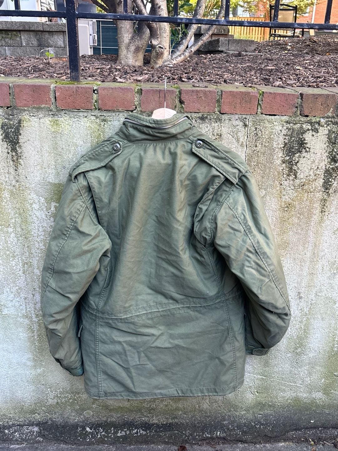 1967 US Military Aluminum Zip 2nd Pattern M-65 Field Jacket Small-Reg w/ Liner 9