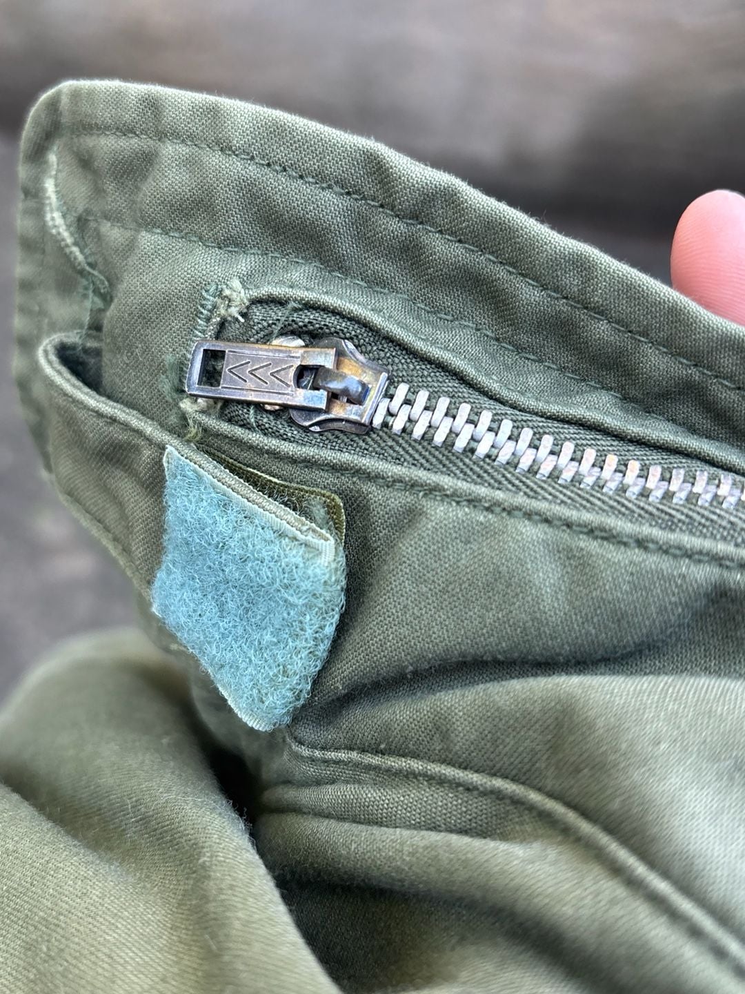 1967 US Military Aluminum Zip 2nd Pattern M-65 Field Jacket Small-Reg w/ Liner 10