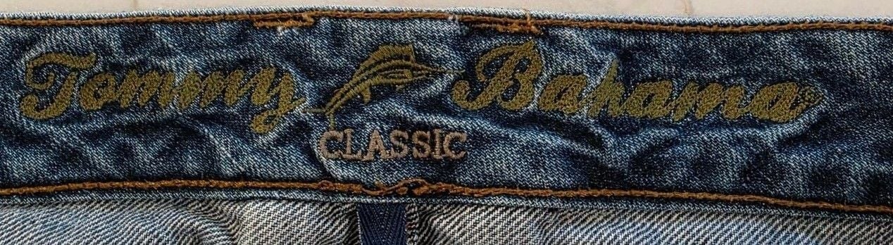 Tommy Bahama Classic Fit Jeans Size 36/30 Blue Cotton 6
