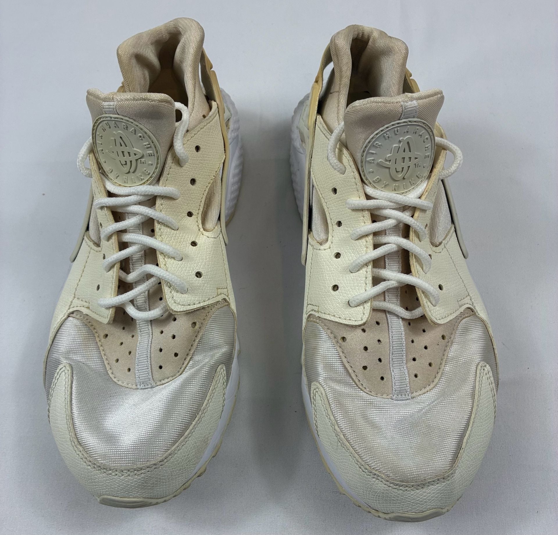 Nike Air Huarache Run Cream White Sneakers Shoes 3