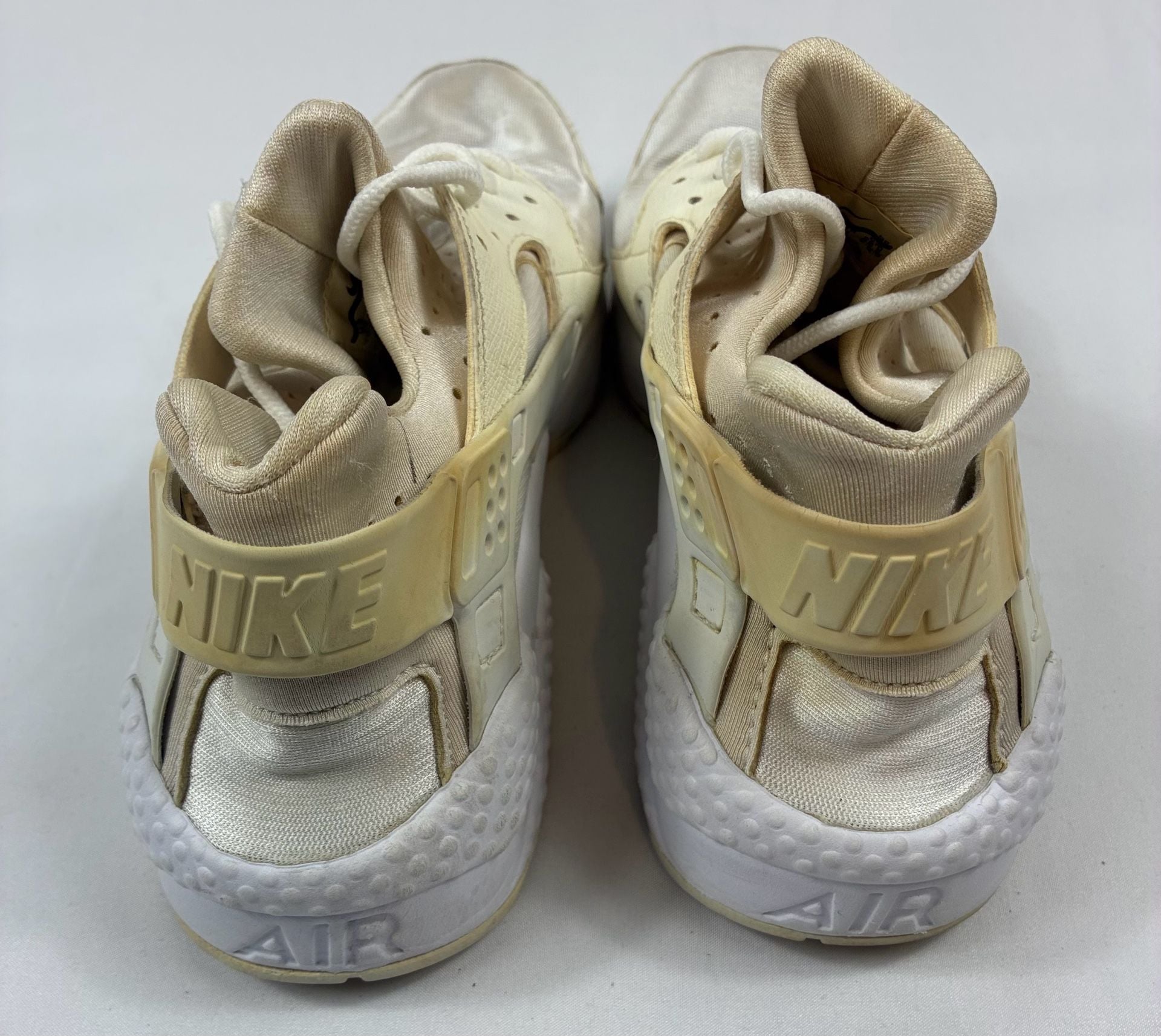 Nike Air Huarache Run Cream White Sneakers Shoes 5